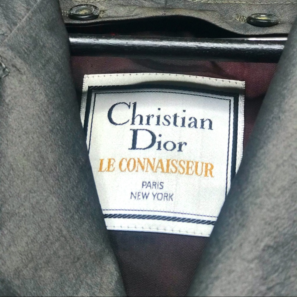 VINTAGE CHRISTIAN DIOR TRENCH COAT - Picture 2 of 7